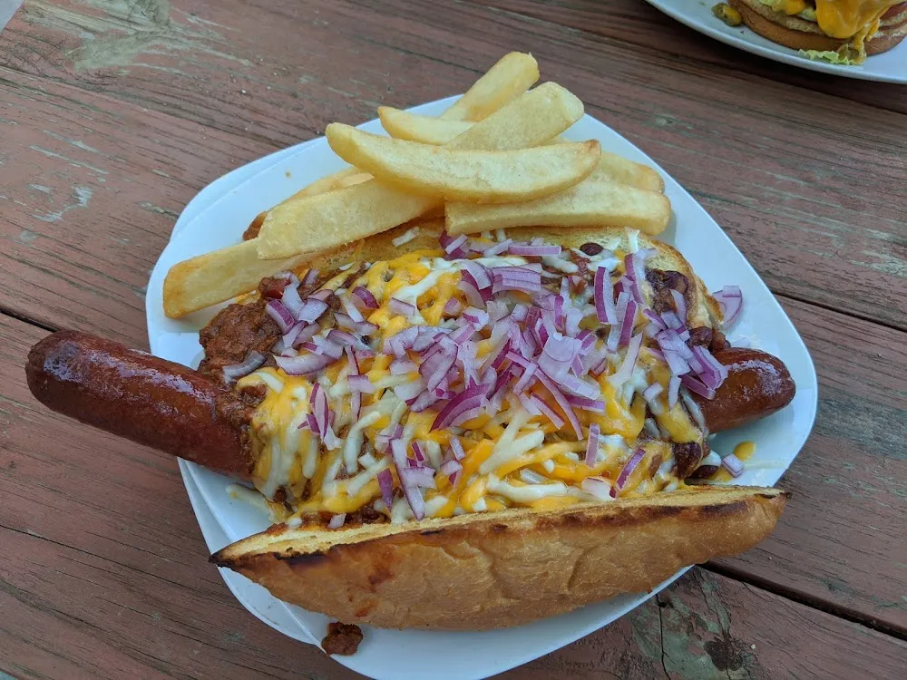 Footlong Chili Dog