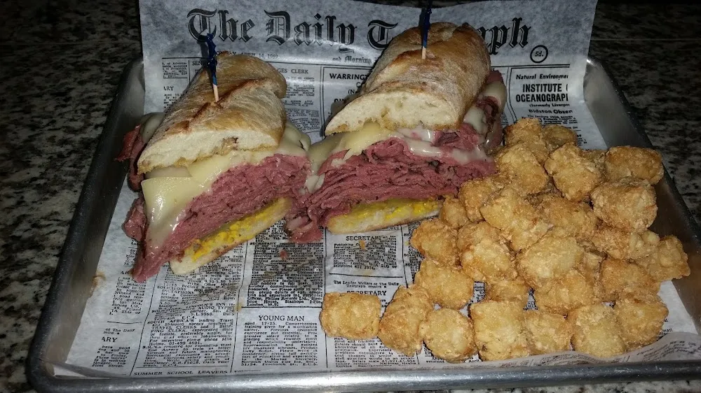 Hot Pastrami Sandwich